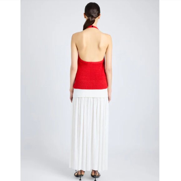 Proenza Schouler Leona Top in Viscose Ribbon Knit - Picture 8 of 16